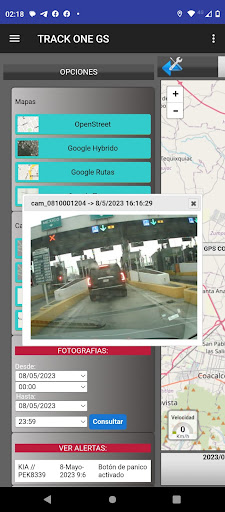 TRACK ONE GL Screen 3