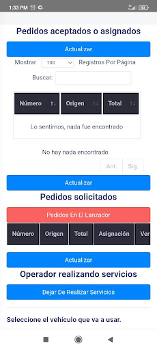 Android application Domisur screenshort