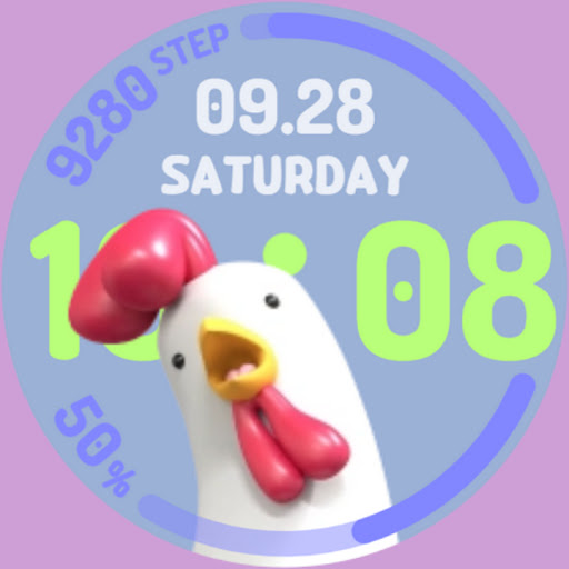 Chicken Watch face screenshot 9