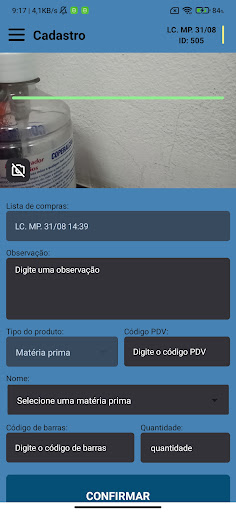 Android application ContApp screenshort