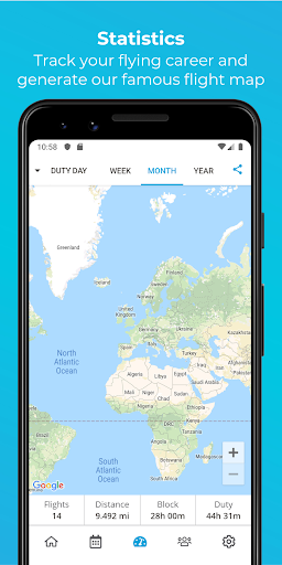 Android application RB Flight Crew Duty Roster App screenshort