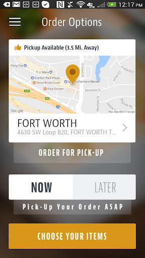 Thai Select DFW Screen 2