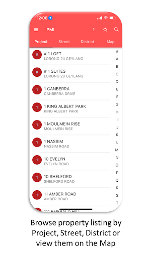 Property Market Information Screen 2