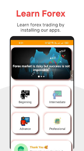 Android application Forex School : Learn Forex screenshort
