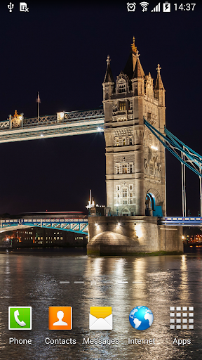 Rainy London Live Wallpaper Screen 2