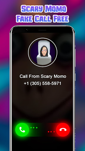 Scary Momo's Prank Call Mania Screenshot 2 - AppWisp.com