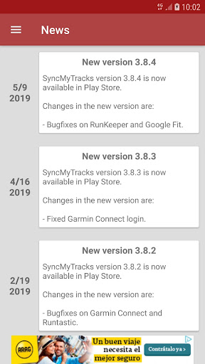 SyncMyTracks (Trial version) screenshot 6