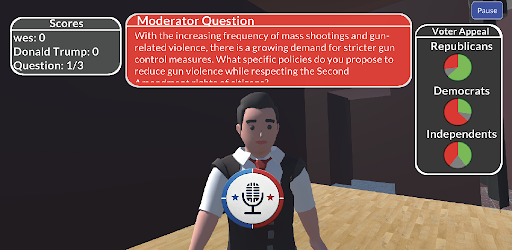 Presidential Debate Simulator