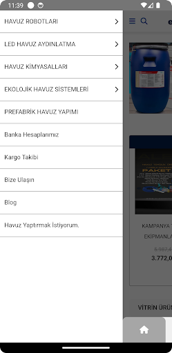 E-Havuz Ekipman Screen 2