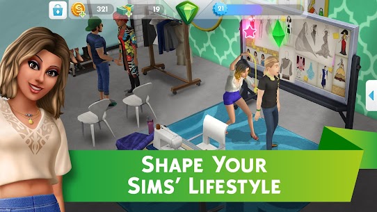 The Sims Mobile MOD APK Unlimited Energy (v31.0.1) For Android 4