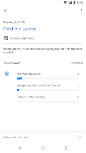 Google Classroom Screenshot