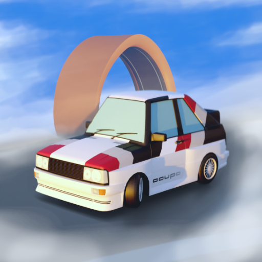 Stunt Car Sky Road logo