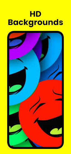 Cute background emoji HD Screen 2