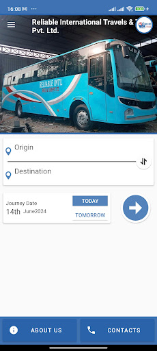 Reliable International Travels ekran görüntüsü