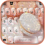 Glitter Macaroons Keyboard Background Apk