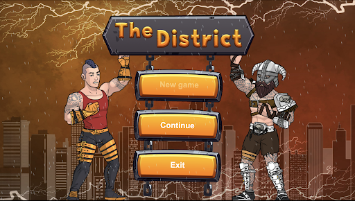 Android application The District screenshort