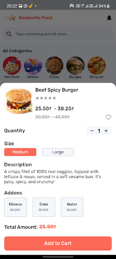 Bankonite Food Screen 3