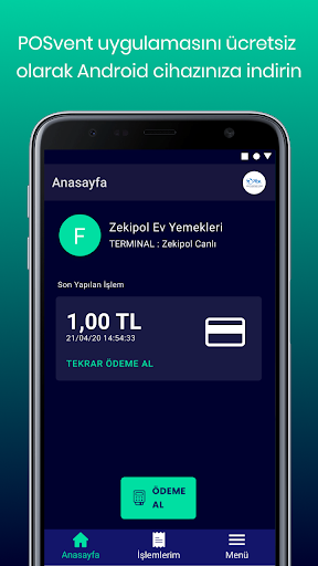 Android application POSVENT screenshort