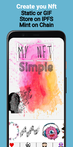 Android application Nft Creator - Create your art screenshort