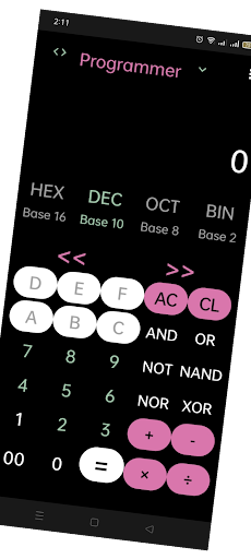 Calculator Girly Screen 2