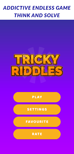 Screenshot of Tricky Riddles with Answers