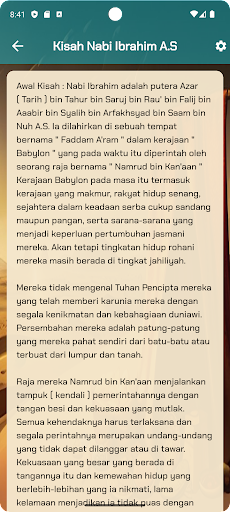 Sejarah 25 Nabi dan Rasul Screen 3