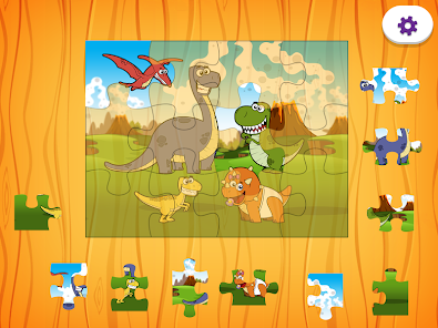 Jogo Dinossauro Quebra-cabeça – Apps no Google Play