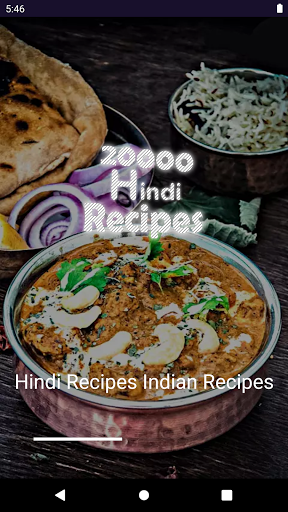Android application Hindi Recipes Indian Recipes screenshort