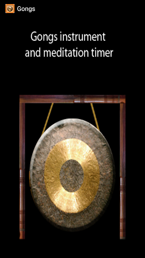 Android application Gongs instrument screenshort