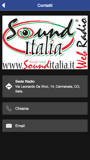 SOUNDITALIA TV RADIO Screen 3