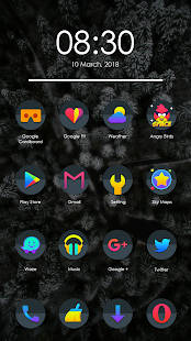 Mavon - Capture d'écran du pack d'icônes