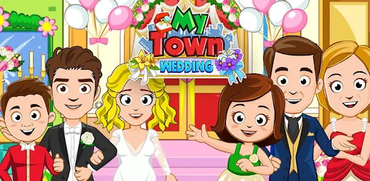 My Town: Wedding Day girl game