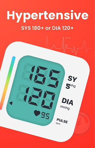 Blood Pressure - Heart Rate screenshot