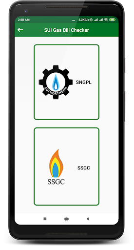 SUI Gas Bill Checker Screen 3