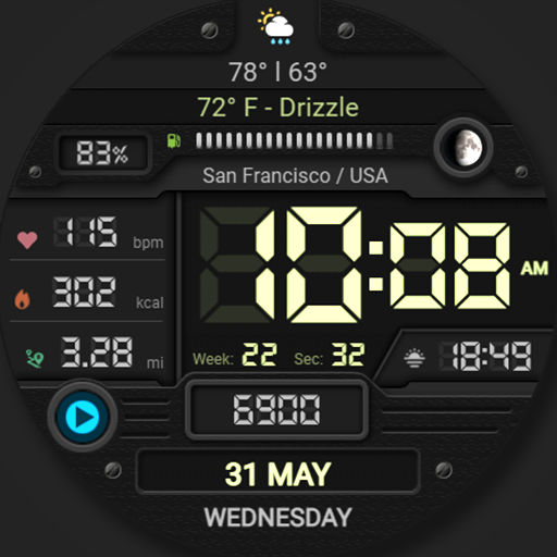 WFP 053 Military watch face Logo