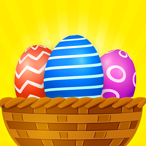 Easter Eggs 3D logo