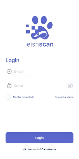 Android application Leishscan Tutor screenshort
