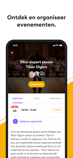 Huddle community & e-learning Screen 2