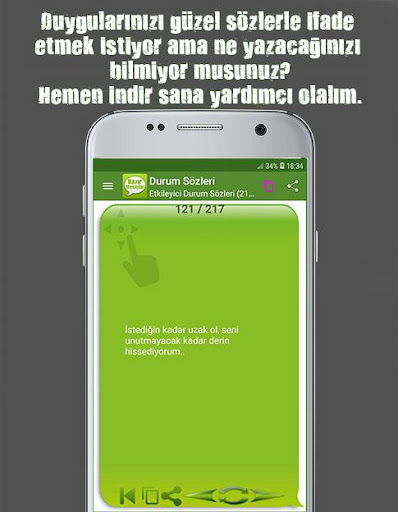 Güzel Sözler - Durum Sözleri İ