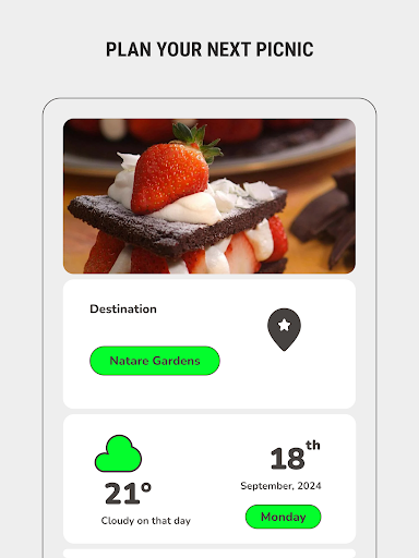 Picnic Planner- Plan, Memories