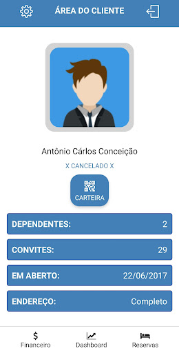 Android application IPAMINAS ESPORTE CLUBE screenshort