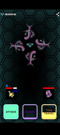 Android application Holomonsters screenshort