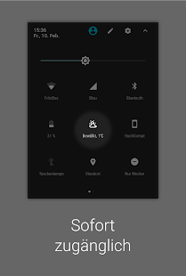 Wetter Quick Settings Tile Screenshot