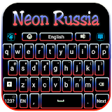 Neon Russia Keyboard icon