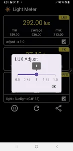 Light Meter (lux, fc, ppfd)