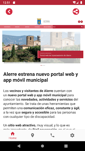 Ayuntamiento de Alerre Screen 2