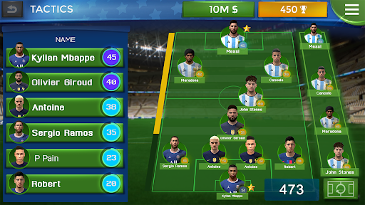 Android application Soccer Club Star Football Game screenshort