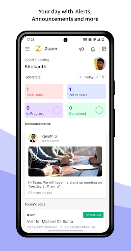 Screenshot of Zuper Pro - Field Service App