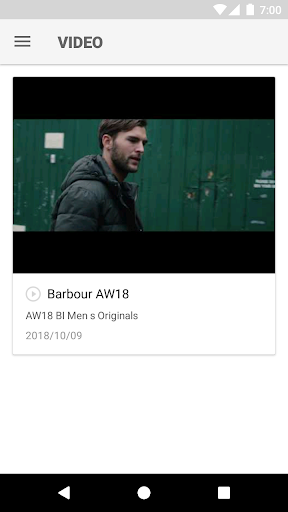 Android application Barbour Taiwan screenshort