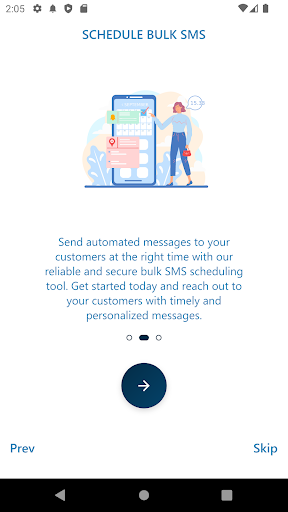 Clarion SMS Screen 2
